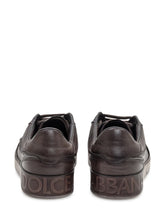 Dolce & Gabbana Vit Beck Brown Leather Sneakers - Dolce & Gabbana | Lidia Shopping
