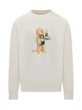 Drole de Monsieur Felpa Bianca Graphic Dog - Drole De Monsieur | Lidia Shopping