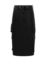 Gonna Cargo Dolce & Gabbana in Cotone Nero - Dolce & Gabbana | Lidia Shopping