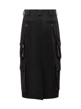 Gonna Cargo Dolce & Gabbana in Cotone Nero - Dolce & Gabbana | Lidia Shopping