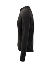 Slowear Maglia Nera In Lana Tecnica A Maniche Lunghe - Fall/Winter 2025 - On Sale - Uomo | Lidia Shopping