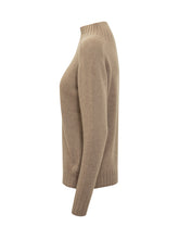Zanone Taupe High-Neck Sweater - Promo Extra 10% | Lidia Shopping