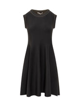 Exterior Flared Knit Dress - Exterior | Lidia Shopping
