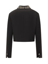 Versace Cropped Studded Women s Jacket - Promo Extra 10% | Lidia Shopping