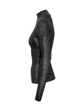 Versace Sheer Black Turtleneck - Promo Extra 10% | Lidia Shopping