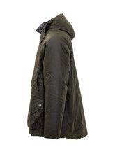 Barbour Green Waxed Jacket with Velvet Collar - Barbour | Lidia Shopping