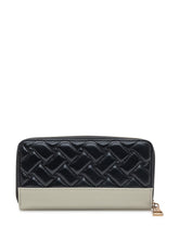 Kurt Geiger Bicolor Quilted Zip Wallet - Kurt Geiger | Lidia Shopping