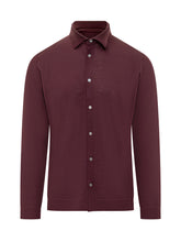 Camicia in Maglia Bordeaux Filippo De Laurentiis - Fall/Winter 2025 - On Sale - Uomo | Lidia Shopping