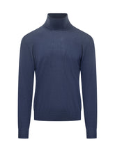 Dolcevita in Lana Filippo De Laurentiis Blu - Fall/Winter 2025 - On Sale - Uomo | Lidia Shopping