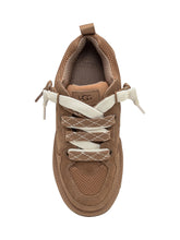 UGG Suede and Mesh Sneakers with Trekking Laces - Promo Women | Lidia Shopping