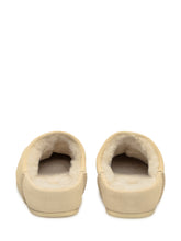 UGG Beige Suede Slippers with Shearling Lining - Promo Extra 10% | Lidia Shopping
