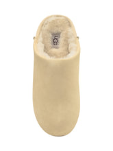 UGG Beige Suede Slippers with Shearling Lining - Promo Extra 10% | Lidia Shopping