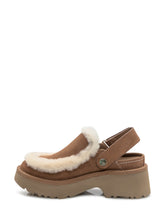 UGG Esmee Clog Brown Suede Mules - Promo Extra 10% | Lidia Shopping