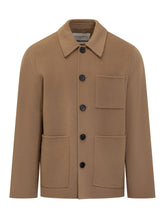 Amaranto Camel Wool Jacket with Pockets - Amaranto | Lidia Shopping