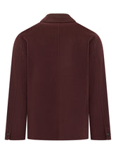 Amaranto Burgundy Wool Jacket with Pockets - Amaranto | Lidia Shopping