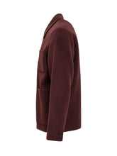 Amaranto Burgundy Wool Jacket with Pockets - Amaranto | Lidia Shopping