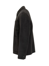 Amaranto black wool jacket with front pockets - Amaranto | Lidia Shopping