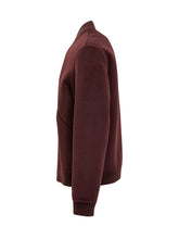 Amaranto Wool Bomber Jacket with Zip - Amaranto | Lidia Shopping