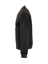 Amaranto Black Wool Bomber with Zip - Amaranto | Lidia Shopping