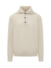 Amaranto Beige Wool Polo Sweater - Amaranto | Lidia Shopping