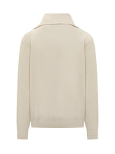 Amaranto Beige Wool Polo Sweater - Amaranto | Lidia Shopping
