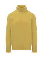 Amaranto Yellow Wool Turtleneck - Amaranto | Lidia Shopping