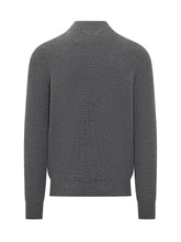 Amaranto Grey Wool Turtleneck Sweater - Amaranto | Lidia Shopping