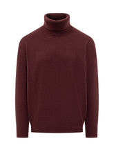 Amaranto Bordeaux Wool Turtleneck - Amaranto | Lidia Shopping