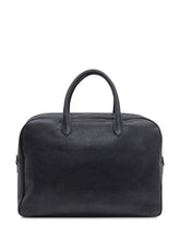 Orciani Jones Black Leather Duffel Bag - Collezione Happy Birthday | Lidia Shopping