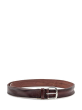 Orciani Brown Leather Belt with Metal Buckle - Fall/Winter 2025 - On Sale - Uomo | Lidia Shopping