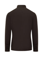 Camicia Marrone in Lana Zegna - Fall/Winter 2025 - On Sale - Uomo | Lidia Shopping