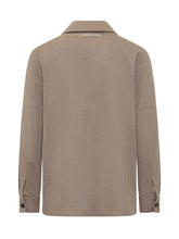 Overshirt Zegna Beige in Lana con Tasche - Fall/Winter 2025 - On Sale - Uomo | Lidia Shopping