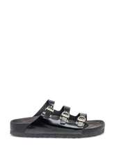Birkenstock Arizona Black Patent Sandal with Three Straps - Birkenstock | Lidia Shopping