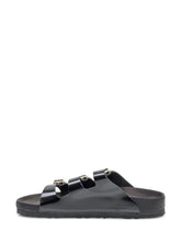 Birkenstock Arizona Black Patent Sandal with Three Straps - Birkenstock | Lidia Shopping