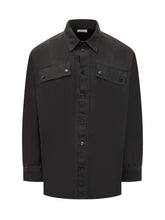 Off-White Black Shirt with Front Pockets - Fall/Winter 2025 - On Sale - Uomo | Lidia Shopping