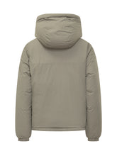 K-Way Beige Hooded Puffer Jacket - K Way | Lidia Shopping