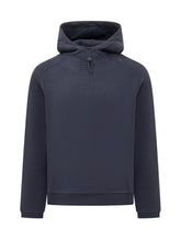 Felpa Blu con Cappuccio K-Way - Fall/Winter 2025 - On Sale - Uomo | Lidia Shopping