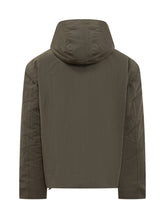 K-Way Giacca Verde con Tasche Utility - Fall/Winter 2025 - On Sale - Uomo | Lidia Shopping