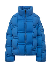 Raxxy Oversized Blue Quilted Puffer - Promo Extra 10% | Lidia Shopping