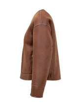 Urbancode Giacca Marrone in Shearling - Promo Extra 10% | Lidia Shopping