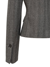 Ferragamo Giacca in Lana Grigia - Ferragamo | Lidia Shopping