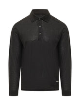 Long Sleeve Knit Polo Shirt - Fall/Winter 2025 - On Sale - Uomo | Lidia Shopping