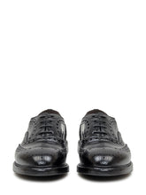 Premiata Stringate Brogue in Pelle Nera - Fall/Winter 2025 - On Sale - Uomo | Lidia Shopping