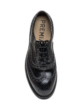 Premiata Stringate Brogue in Pelle Nera - Fall/Winter 2025 - On Sale - Uomo | Lidia Shopping