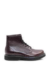 Premiata Brook Bordeaux Leather Boots - Fall/Winter 2025 - On Sale - Uomo | Lidia Shopping