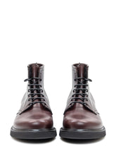 Premiata Brook Bordeaux Leather Boots - Fall/Winter 2025 - On Sale - Uomo | Lidia Shopping