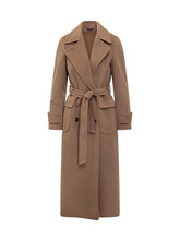 Cinzia Rocca Cappotto Lungo in Cashmere con Cintura Cammello - CINZIA ROCCA LORO PIANA | Lidia Shopping