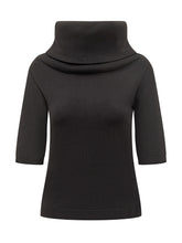 Maglia a Collo Alto Nero Semicouture - Promo Extra 10% | Lidia Shopping