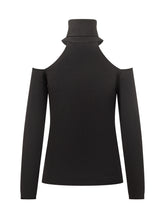 Maglia Spalle Scoperte Nera Semicouture - Promo Extra 10% | Lidia Shopping