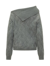 Maglione Grigio a Spalla Scoperta Semicouture - Promo Extra 10% | Lidia Shopping